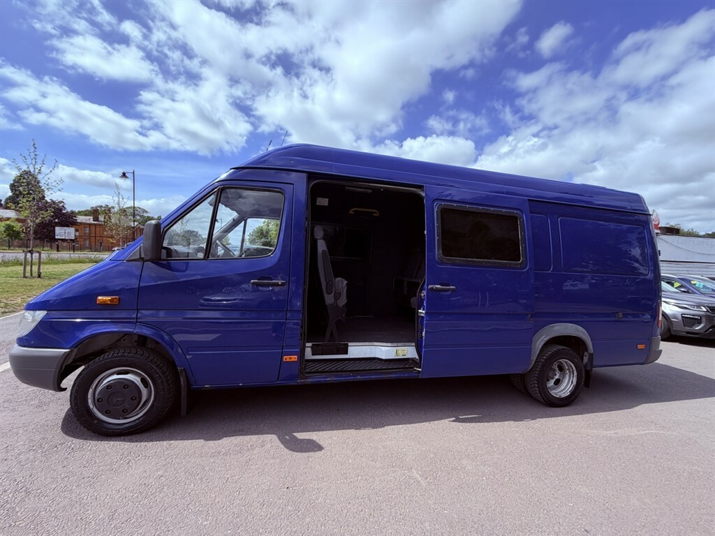 Mercedes-Benz Sprinter 413 Cdi Pv 2003 Blue #3