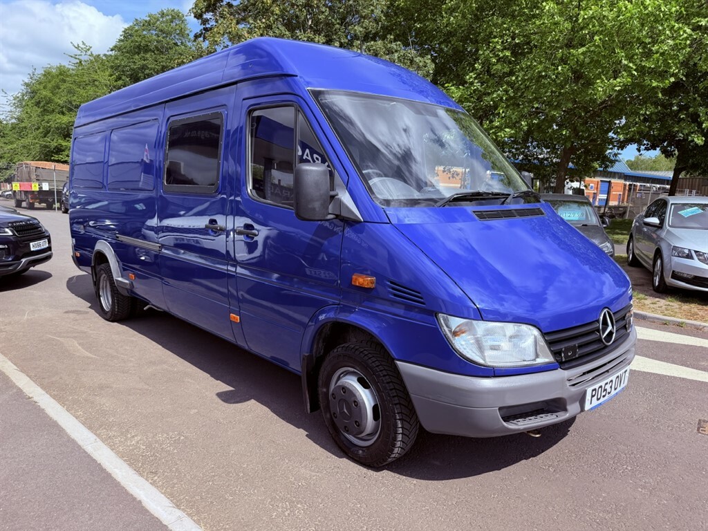 Mercedes-Benz Sprinter 413 Cdi Pv 2003 Blue #11