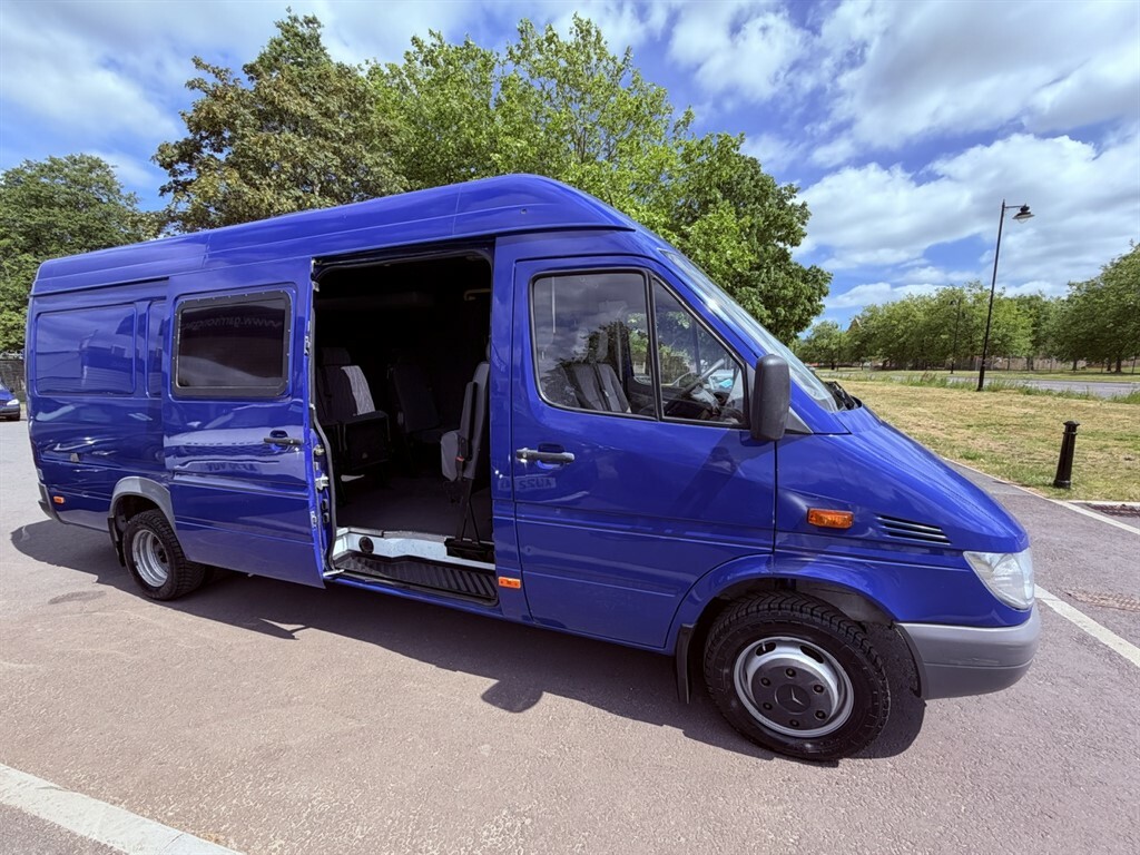 Mercedes-Benz Sprinter 413 Cdi Pv 2003 Blue #13