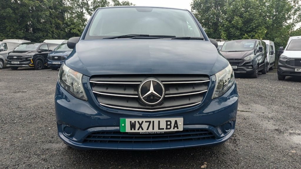 Mercedes-Benz eVito 114 E 41 Kwh Progressive L2 Lwb 115 Ps Free 3 Year Blue #2