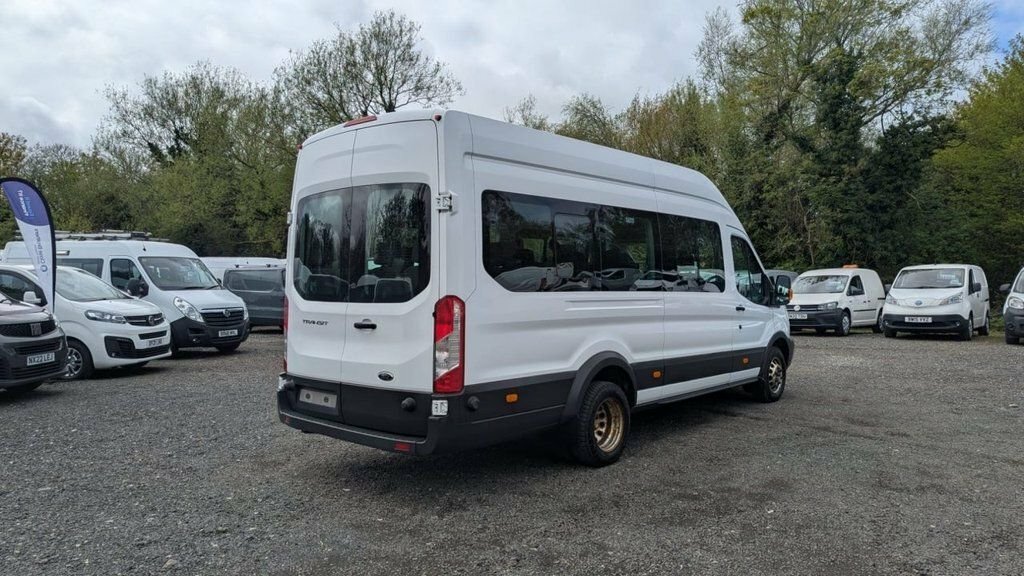 Ford Transit Custom Minibus 17 Seat Tdci 460 Tdci 125 Ps Xlwb High Roo PO64RWW #3