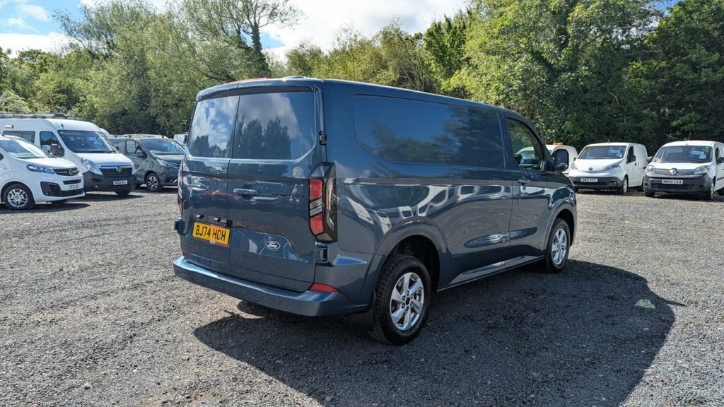 Ford Transit Custom L1 H1 Limited Tdci 136 Ps Swb 300 With Air Conditi BJ74HOH #4