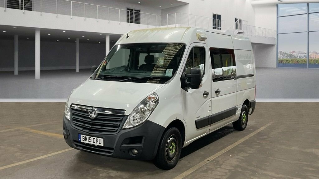 Vauxhall Movano L2 H2 Crew Van With Integrated Mess Unit With Air BW19CPU #4
