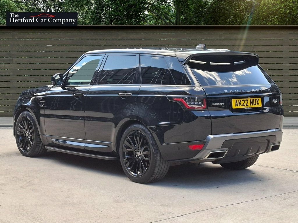 Land Rover Range Rover Sport 3L Hse Silver AK22NUX Black #5