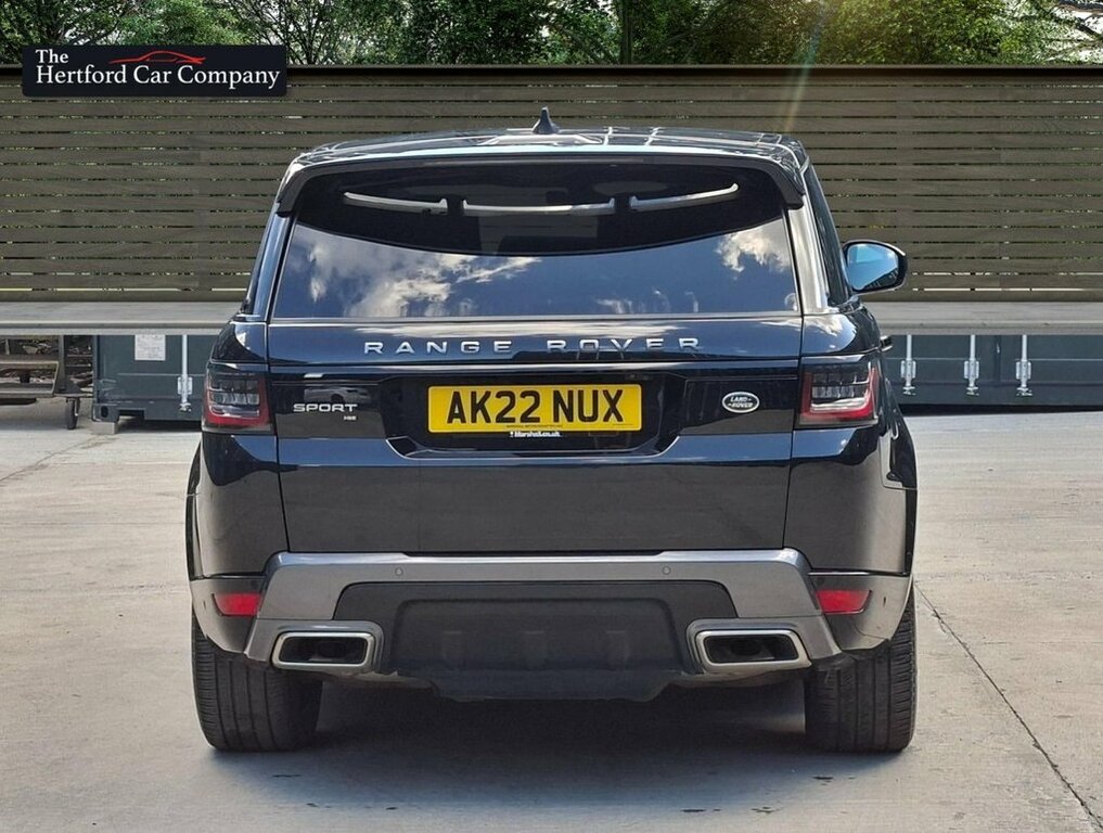 Land Rover Range Rover Sport 3L Hse Silver AK22NUX Black #6