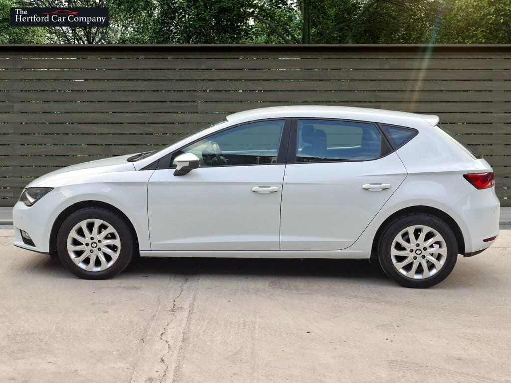Seat Leon 1.6L Se White #4