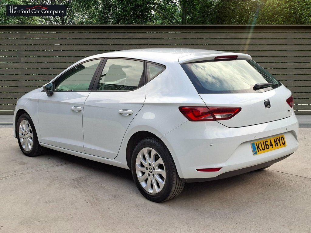 Seat Leon 1.6L Se White #5
