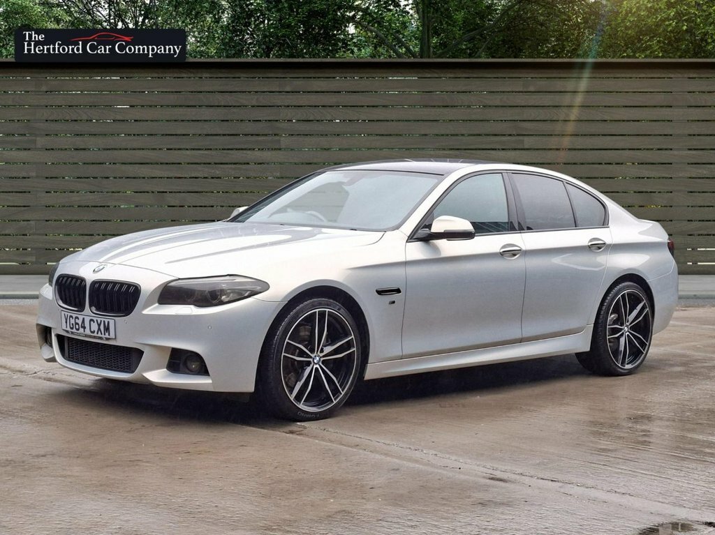 BMW 5 Series 3L M Sport YG64CXM Silver #3