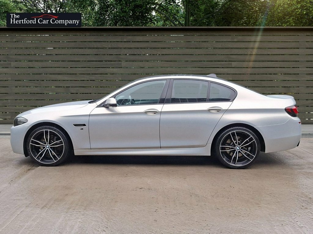 BMW 5 Series 3L M Sport YG64CXM Silver #4