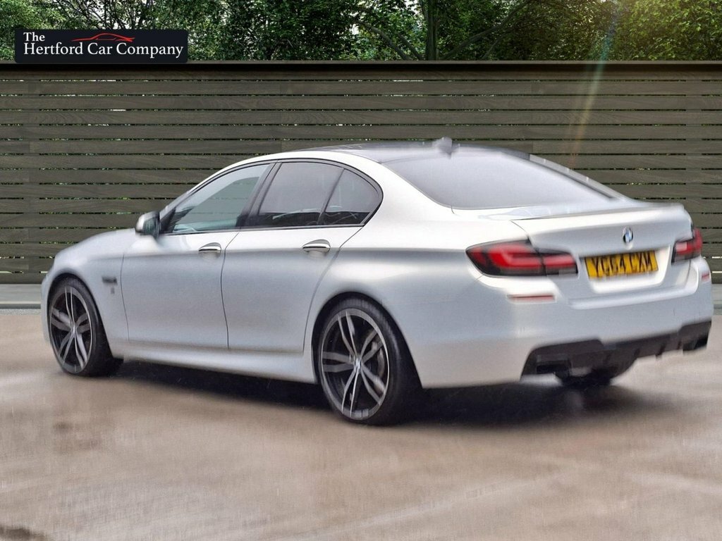 BMW 5 Series 3L M Sport YG64CXM Silver #5