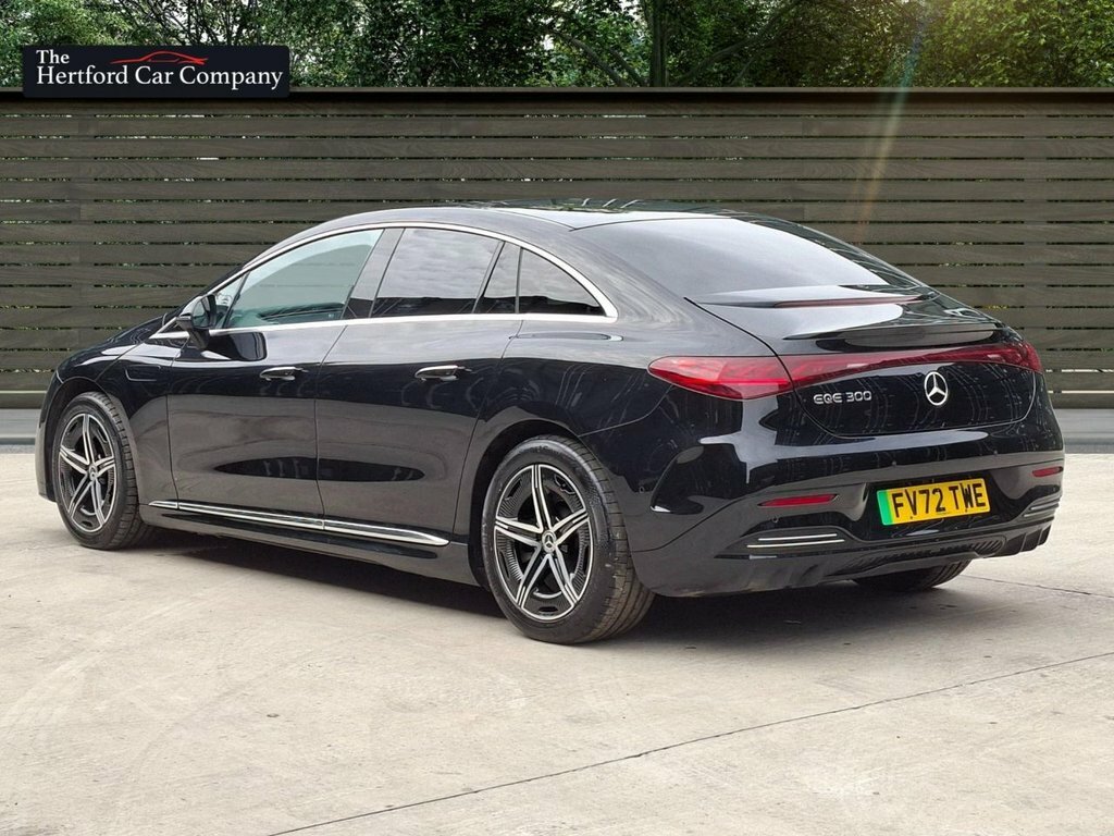 Mercedes-Benz EQE Saloon FV72TWE Black #5