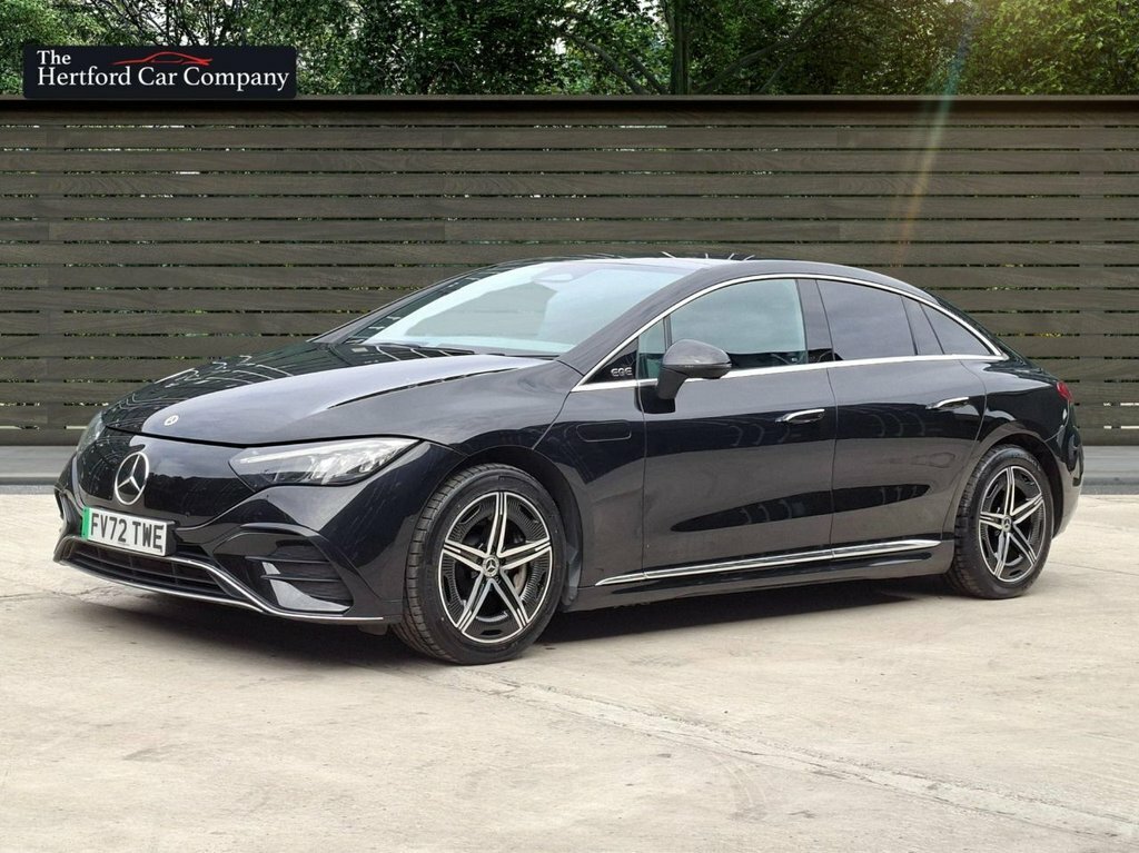 Mercedes-Benz EQE Saloon FV72TWE Black #3
