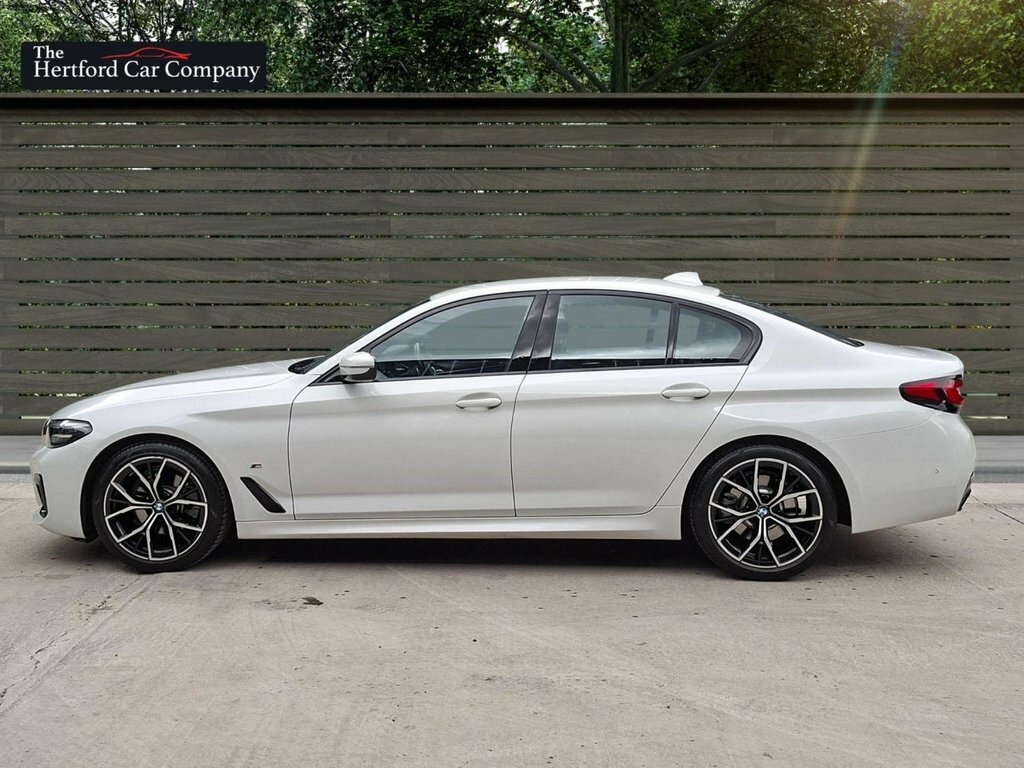 BMW 5 Series 2L M Sport White #4