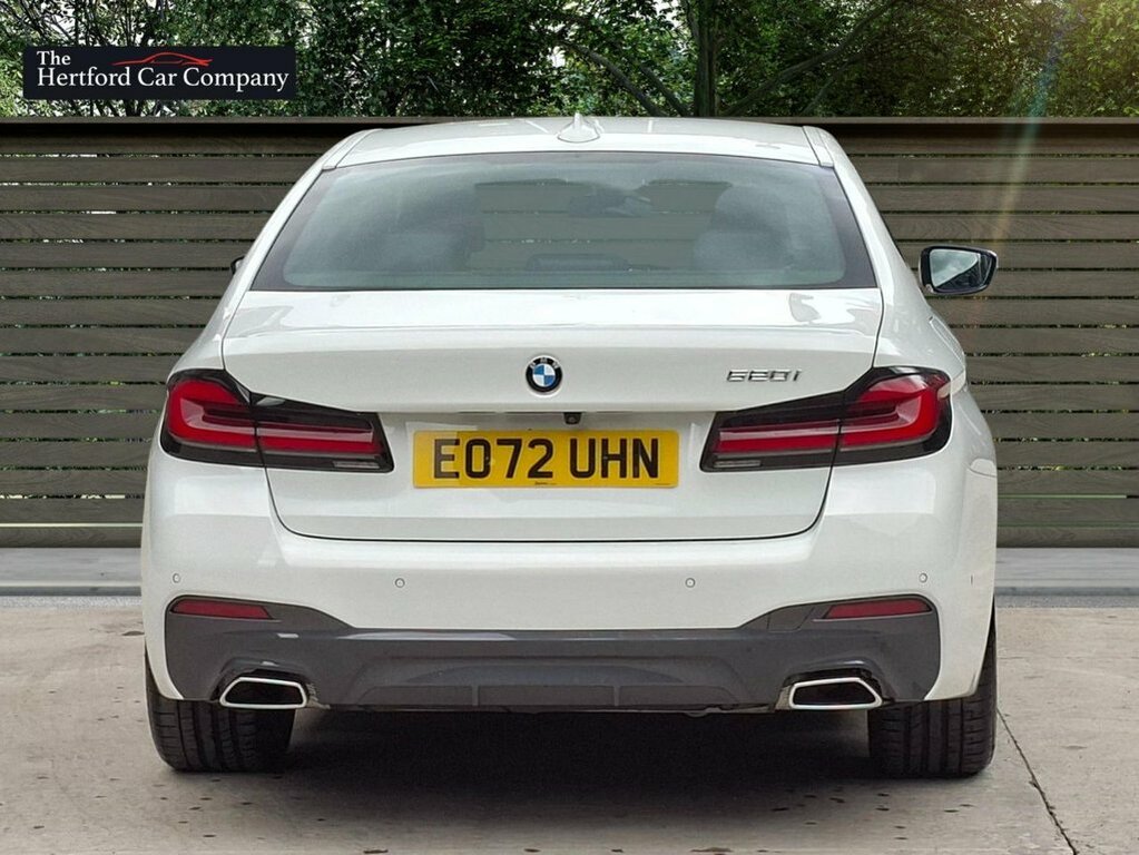 BMW 5 Series 2L M Sport White #6