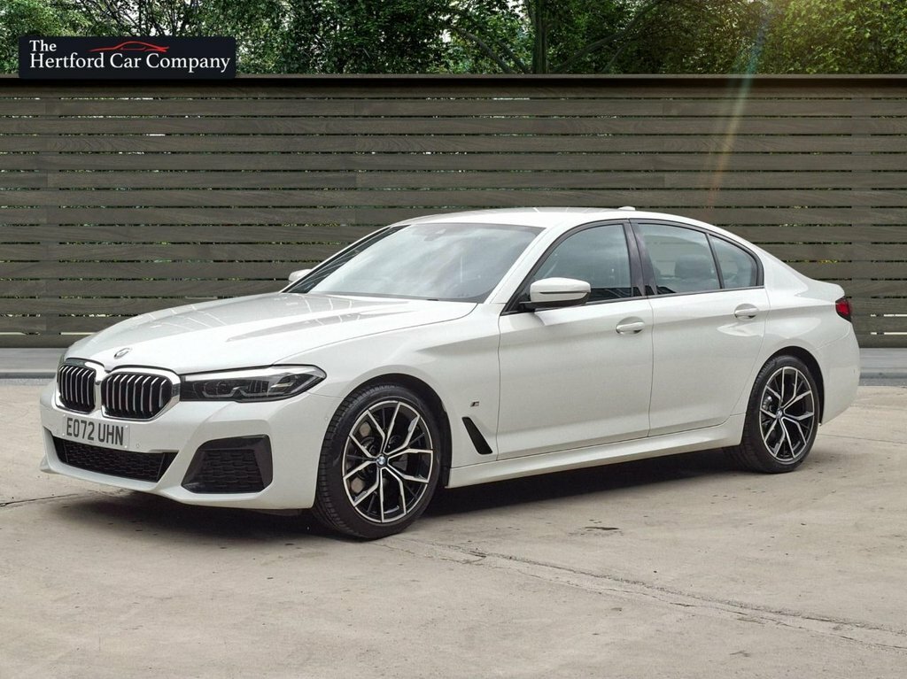 BMW 5 Series 2L M Sport White #3
