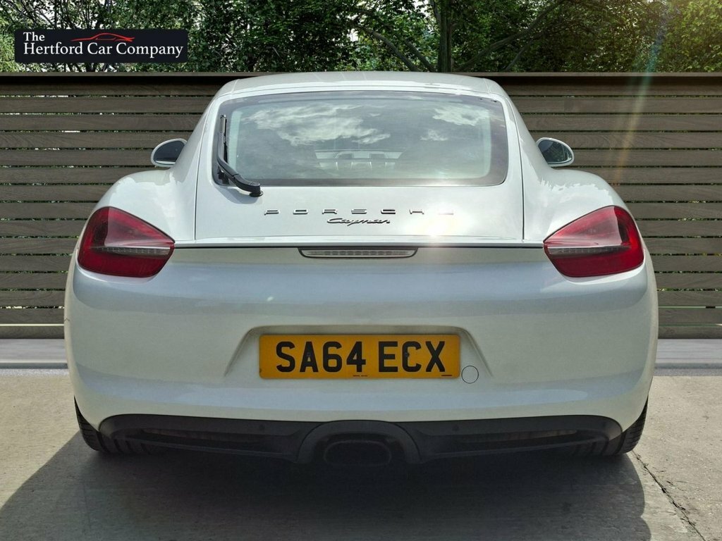 Porsche Cayman 2.7L 981 White #6