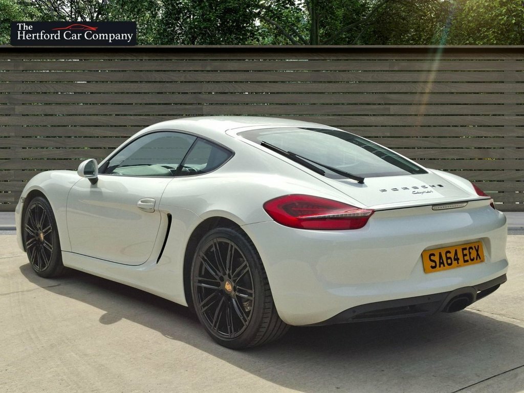 Porsche Cayman 2.7L 981 White #5