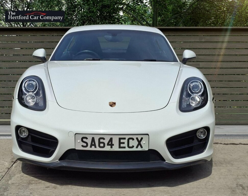 Porsche Cayman 2.7L 981 White #2