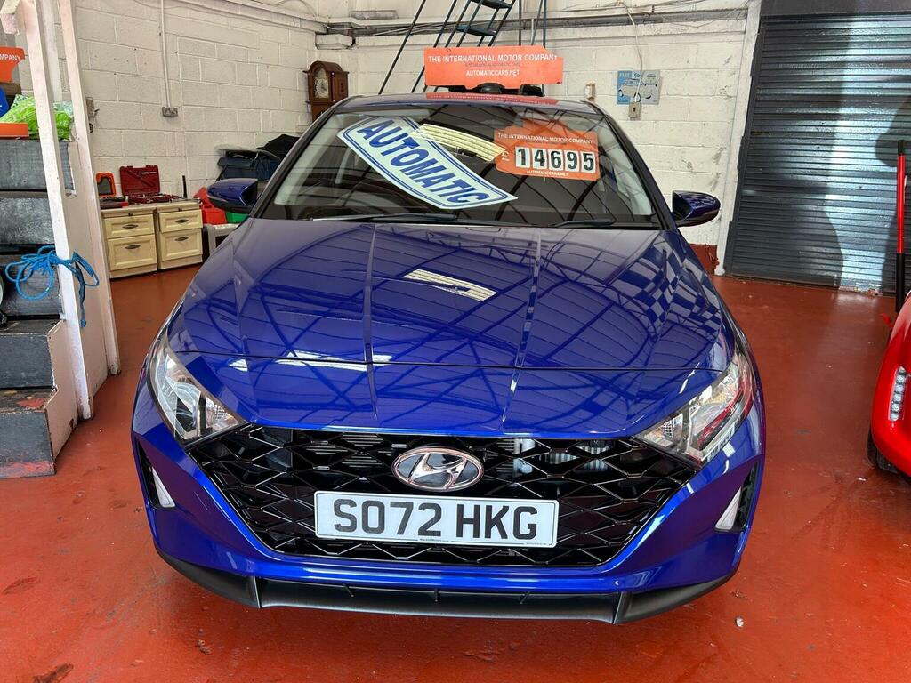 Hyundai I20 Hatchback 1.0 T-gdi Mhev Se Connect Dct Euro 6 S Blue #3
