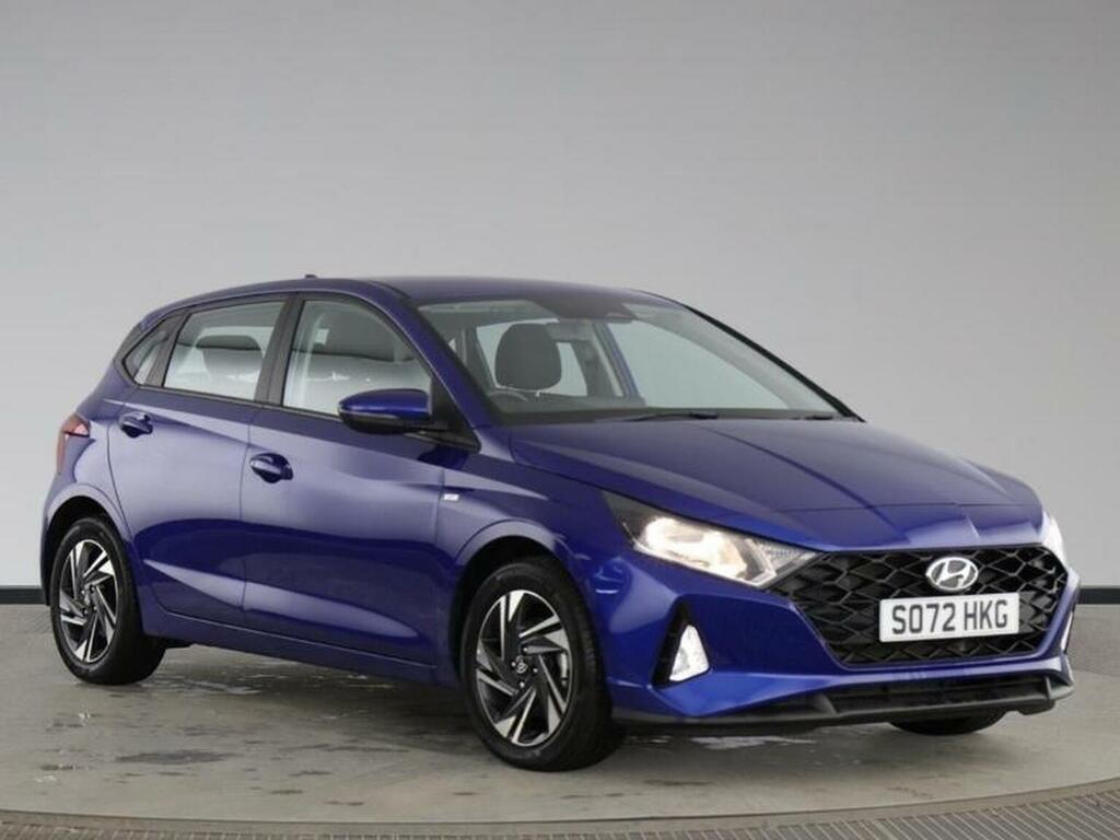 Hyundai I20 Hatchback 1.0 T-gdi Mhev Se Connect Dct Euro 6 S Blue #5