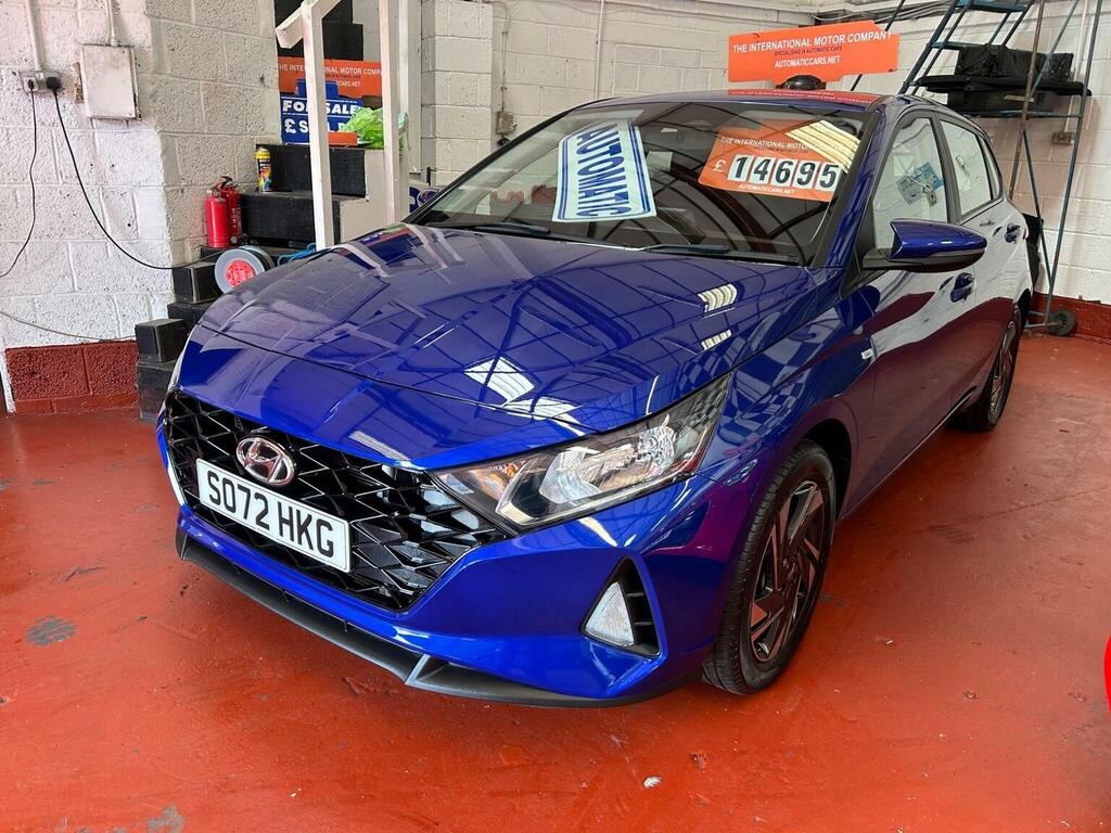 Hyundai I20 Hatchback 1.0 T-gdi Mhev Se Connect Dct Euro 6 S Blue #2
