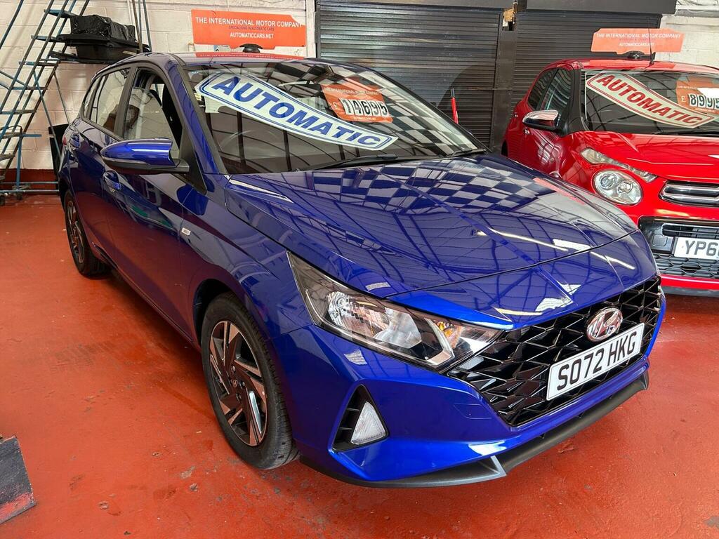 Hyundai I20 Hatchback 1.0 T-gdi Mhev Se Connect Dct Euro 6 S Blue