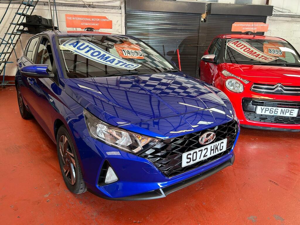 Hyundai I20 Hatchback 1.0 T-gdi Mhev Se Connect Dct Euro 6 S Blue #4