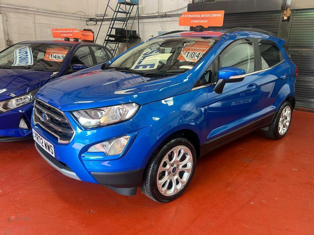 Ford Ecosport Suv 1.0T Ecoboost Titanium Euro 6 Ss 2022 YR72WWS Blue #5