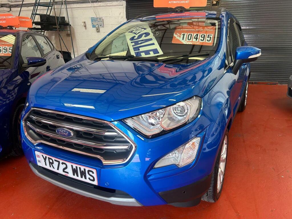 Ford Ecosport Suv 1.0T Ecoboost Titanium Euro 6 Ss 2022 Blue