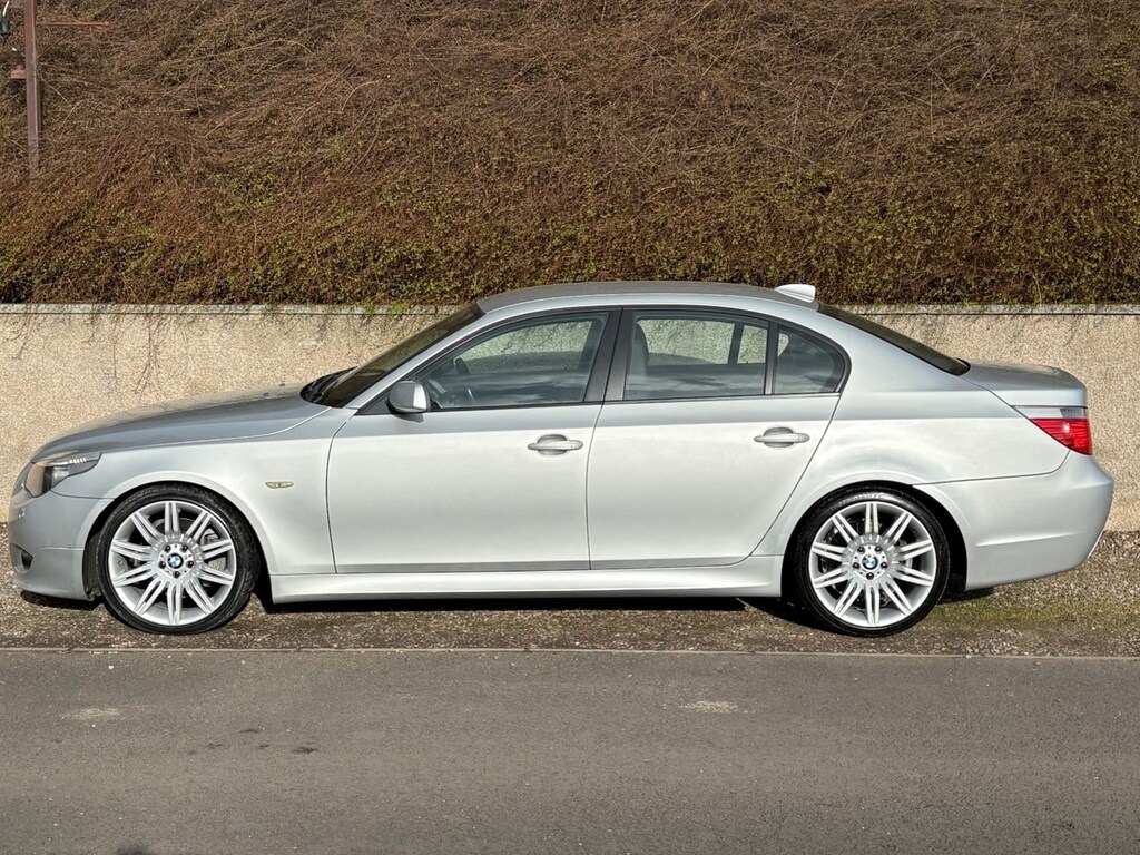BMW 5 Series 530D M Sport - 2006 06 YD06UWK Silver #3
