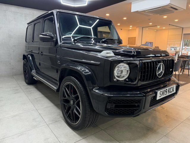 Mercedes-Benz G Class 2019 4.0 G63 V8 Biturbo Amg Spds9gt 4Matic Euro 6 SM19KCN Black #4