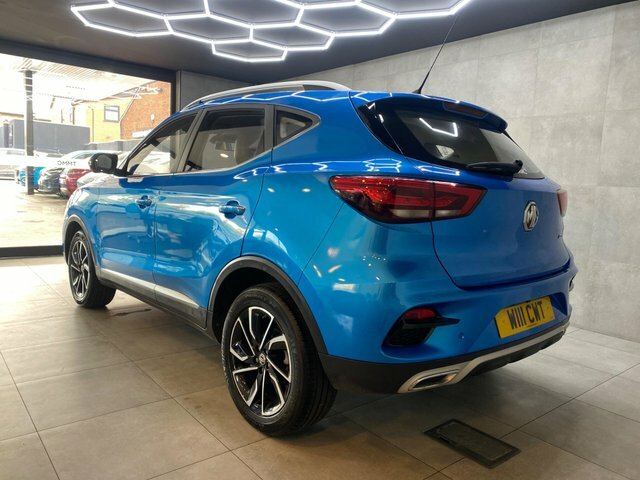 MG ZS 2022 1.5 Vti-tech Exclusive Euro 6 Ss W111CWT Blue #3