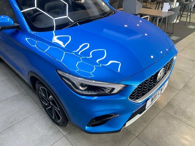 MG ZS 2022 1.5 Vti-tech Exclusive Euro 6 Ss W111CWT Blue #4