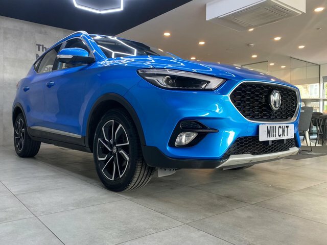 MG ZS 2022 1.5 Vti-tech Exclusive Euro 6 Ss W111CWT Blue #2