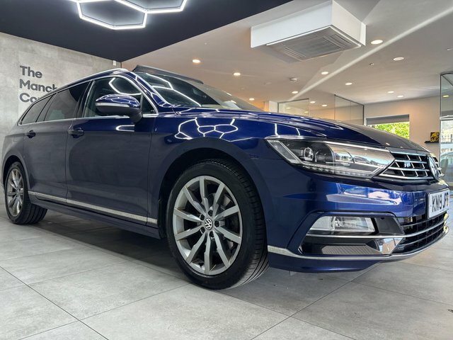 Volkswagen Passat 2019 1.5 Tsi Evo R-line Euro 6 Ss KN19JPB Blue #3