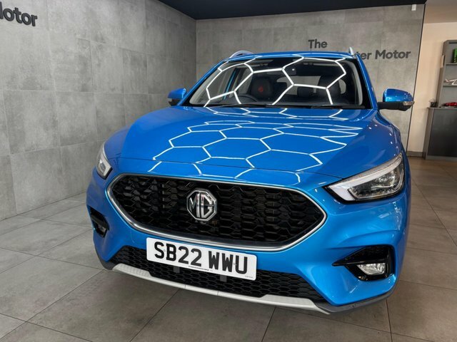 MG ZS 2022 1.5 Vti-tech Exclusive Euro 6 Ss SB22WWU Blue #3
