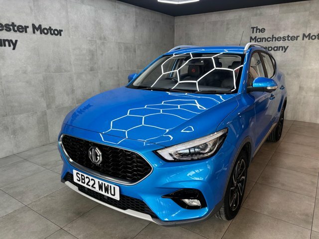 MG ZS 2022 1.5 Vti-tech Exclusive Euro 6 Ss SB22WWU Blue #6