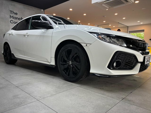 Honda Civic 2019 1.0 Vtec Turbo Sport Line Euro 6 Ss SA19NHL White #4