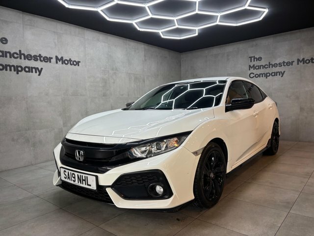 Honda Civic 2019 1.0 Vtec Turbo Sport Line Euro 6 Ss White