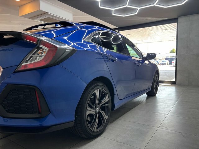 Honda Civic 2019 1.0 Vtec Turbo Ex Euro 6 Ss OV19ZRR Blue #3