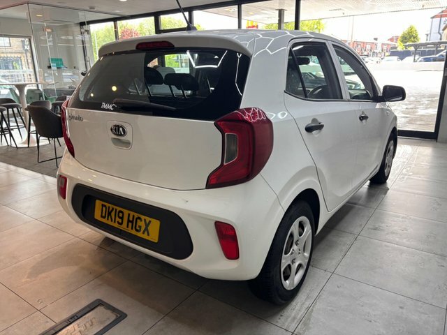 Kia Picanto 2019 1.0 1 Euro 6 DK19HGX White #4