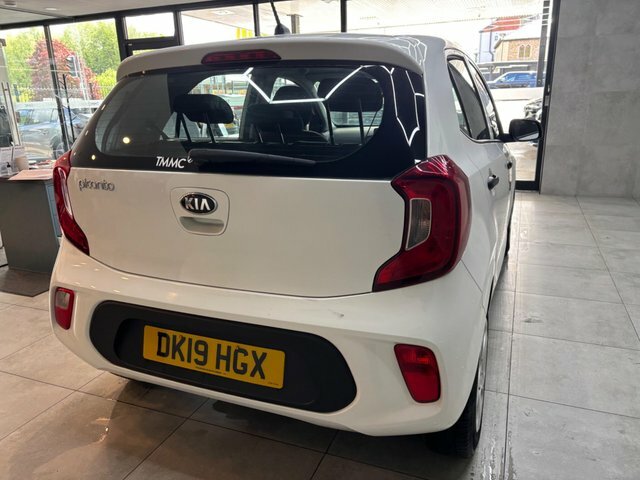 Kia Picanto 2019 1.0 1 Euro 6 DK19HGX White #3