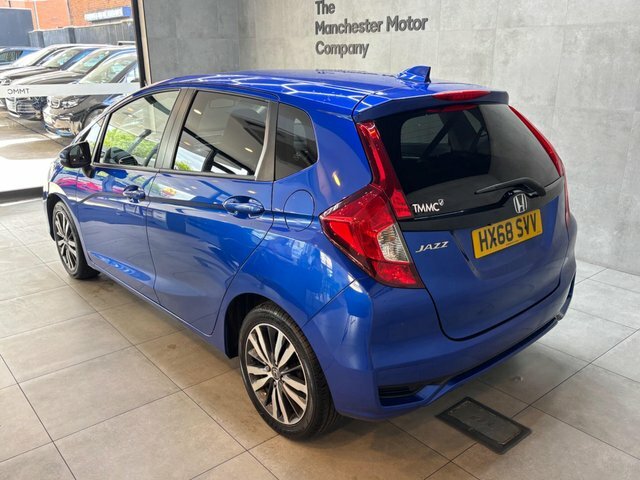 Honda Jazz 2018 1.3 I-vtec Ex Navi Euro 6 Ss HX68SVV Blue #4
