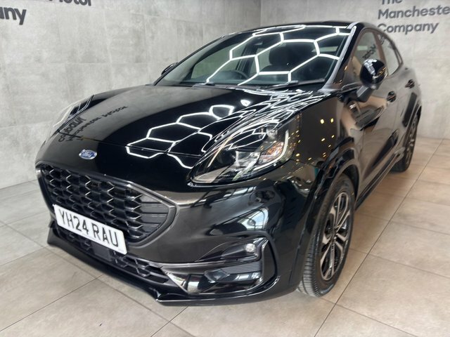 Ford Puma 2024 1.0T Ecoboost Mhev St-line Euro 6 Ss YH24RAU Black #6