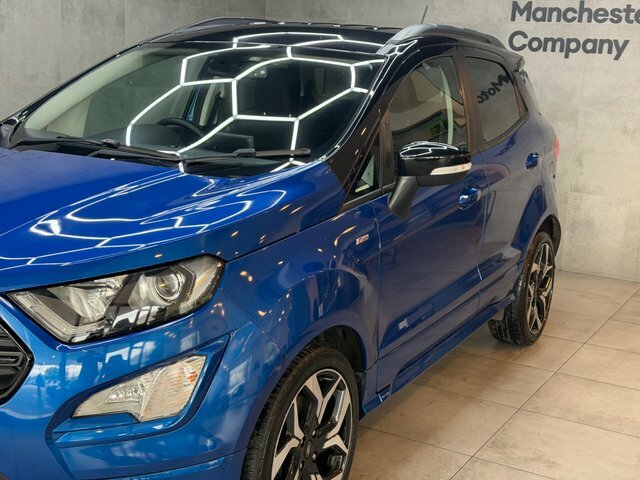 Ford Ecosport 2019 1.0T Ecoboost St-line Euro 6 Ss EU69KJN Blue #4