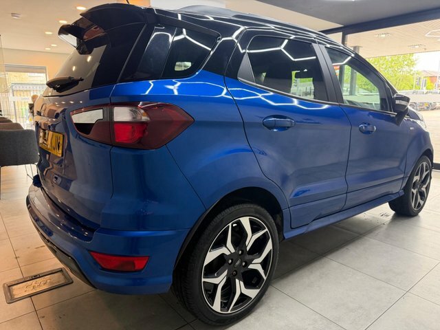 Ford Ecosport 2019 1.0T Ecoboost St-line Euro 6 Ss EU69KJN Blue #6