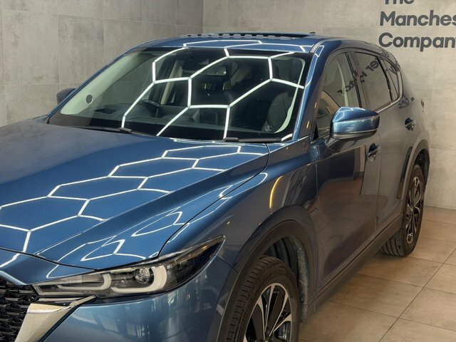 Mazda CX-5 2022 2.0 Skyactiv-g Sport Euro 6 Ss SN22GYT Blue #4