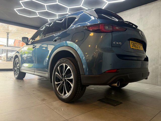 Mazda CX-5 2022 2.0 Skyactiv-g Sport Euro 6 Ss SN22GYT Blue #5