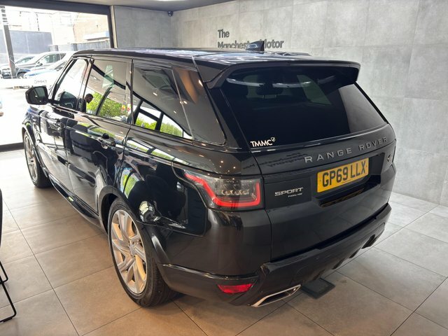 Land Rover Range Rover Sport 2019 2.0 P400e 13.1Kwh Hse Dynamic 4Wd Euro 6 GP69LLX Black #2