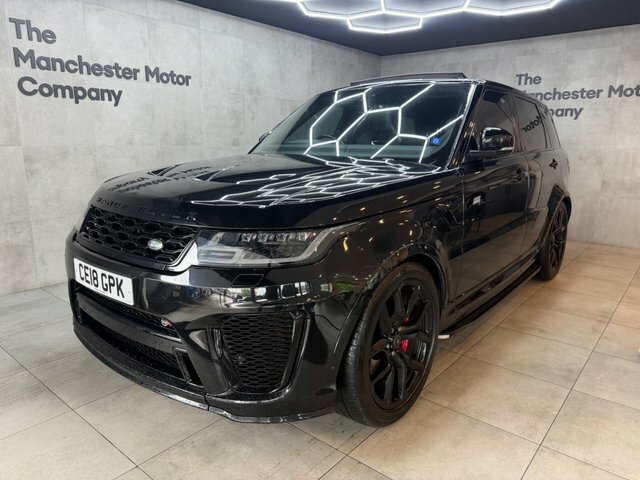 Land Rover Range Rover Sport 2018 5.0 P575 V8 Svr 4Wd Euro 6 Ss Black